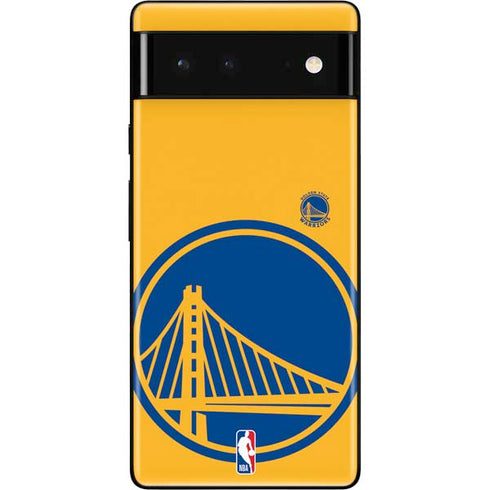 NBA Golden State Warriors Large Logo Google Pixel 6 Skin